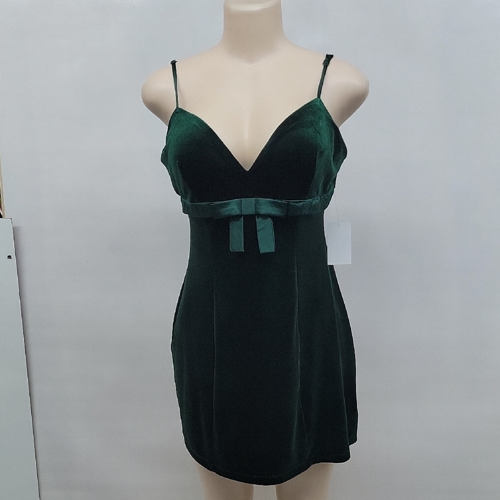 Elegant Dark Green B. Smart Dress